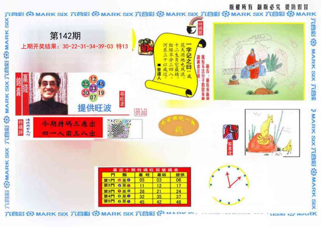 142期心水特码(信封)[图]
