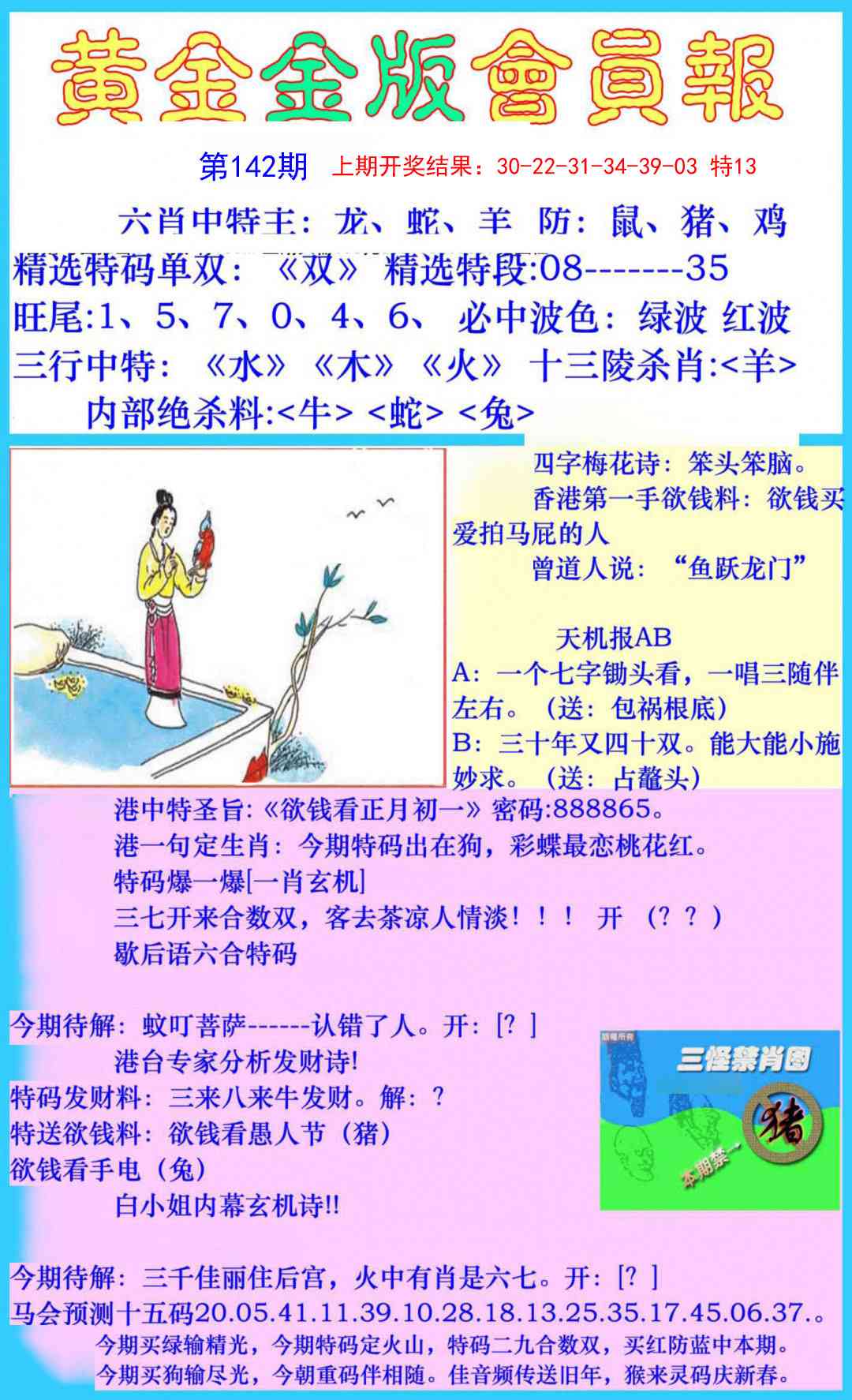 142期黄金金版会员报[图]