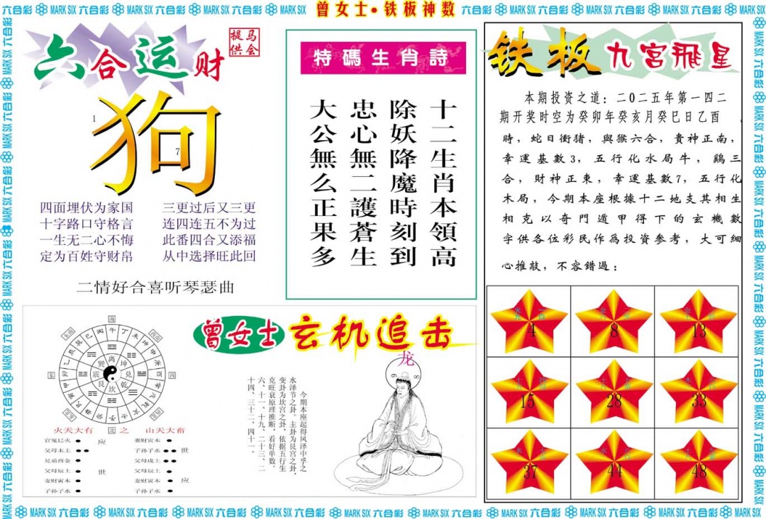 142期曾女士铁板神数B[图]