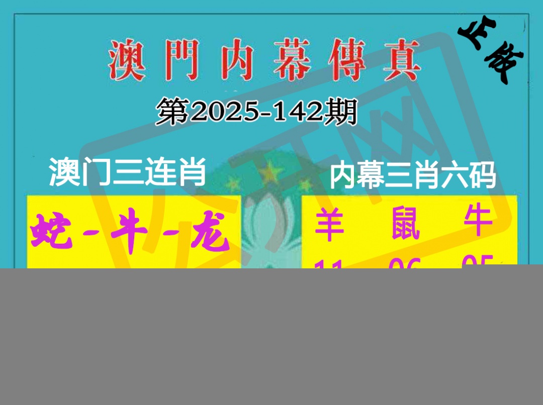 142期内幕传真三肖版[图]