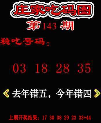 143期庄家吃码图[图]