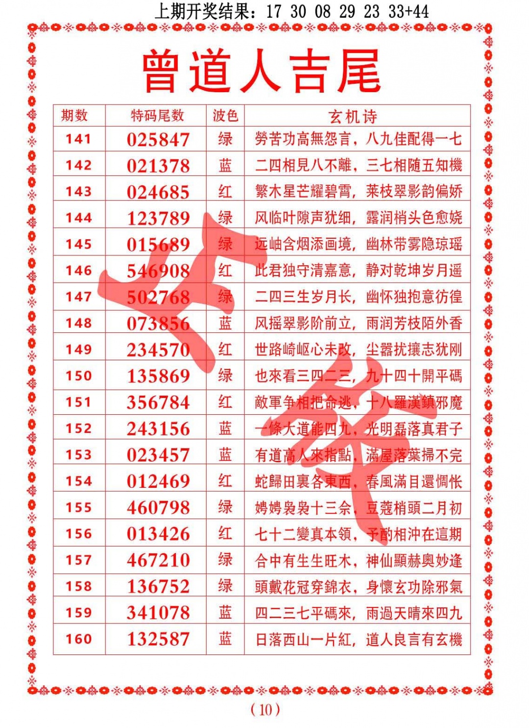 143期曾道人吉尾[图]