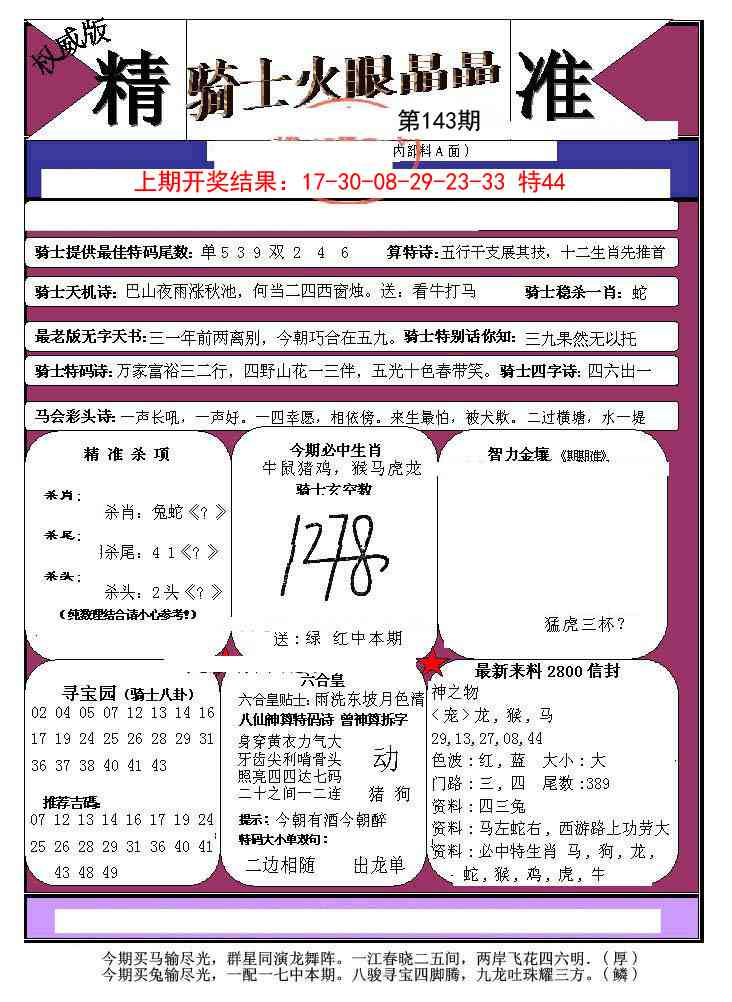 143期骑士火眼晶晶a[图]