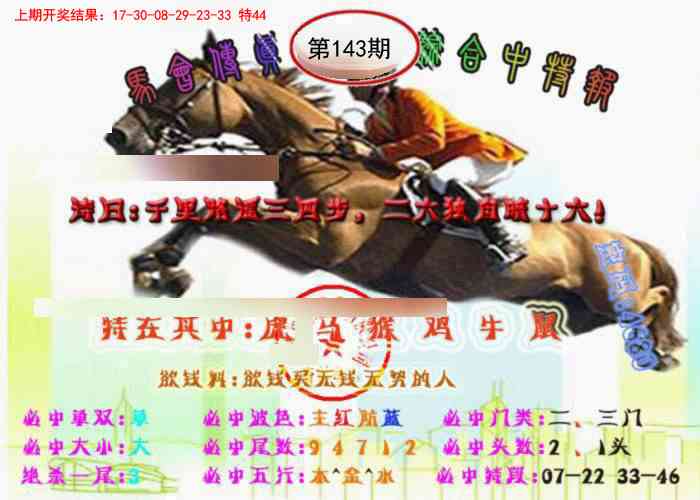 143期马会传真-综合报[图]