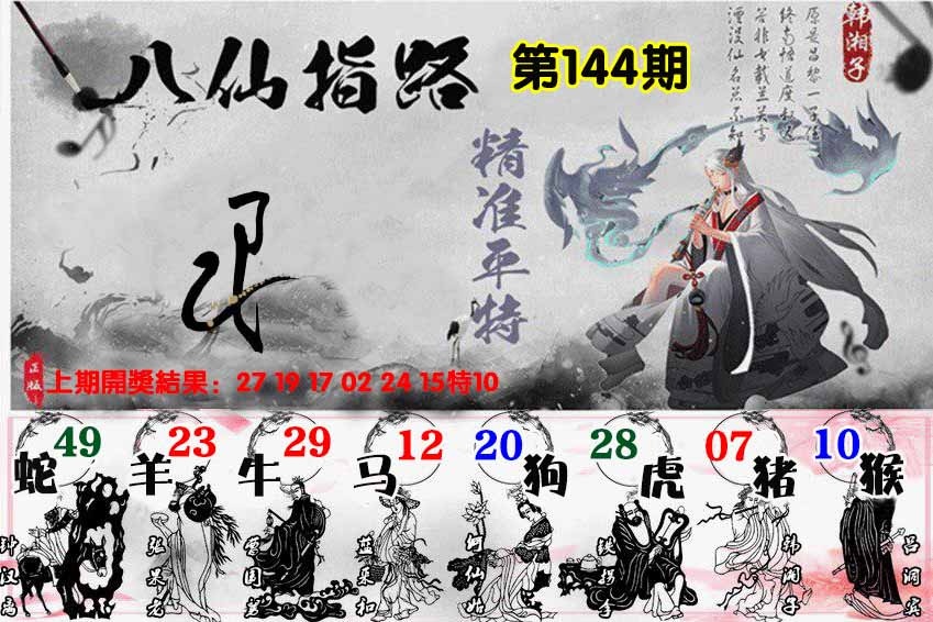 144期八仙指路[图]