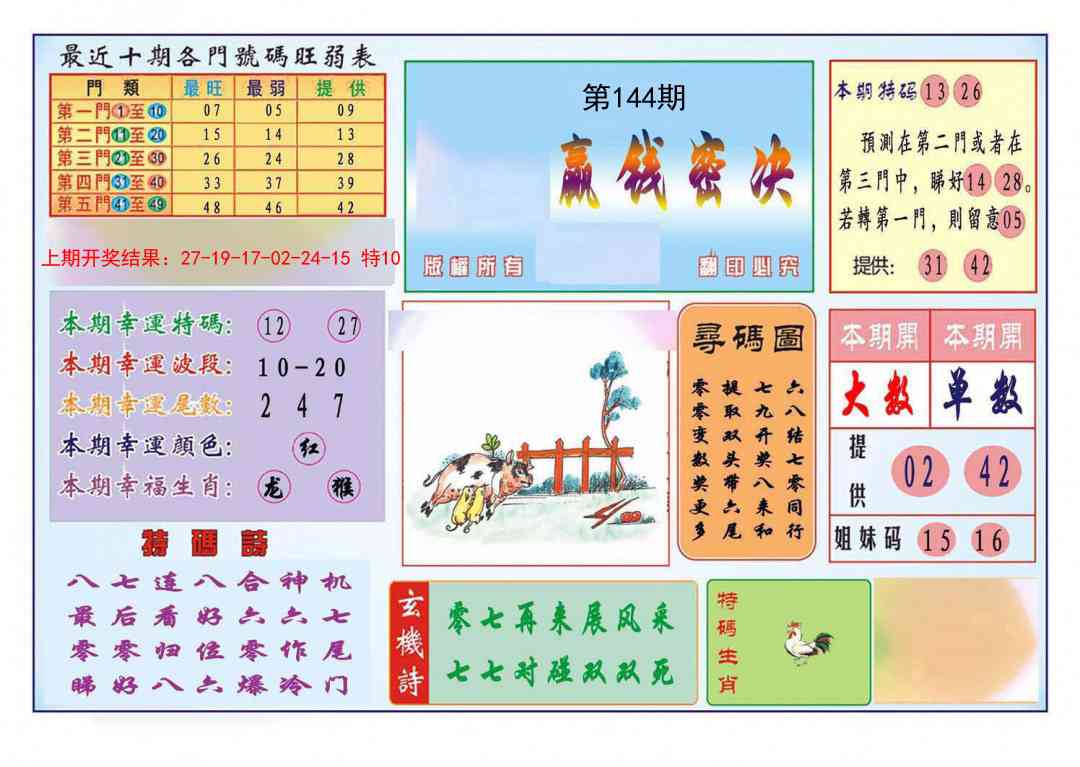 144期九龍赢钱密决(推荐)[图]