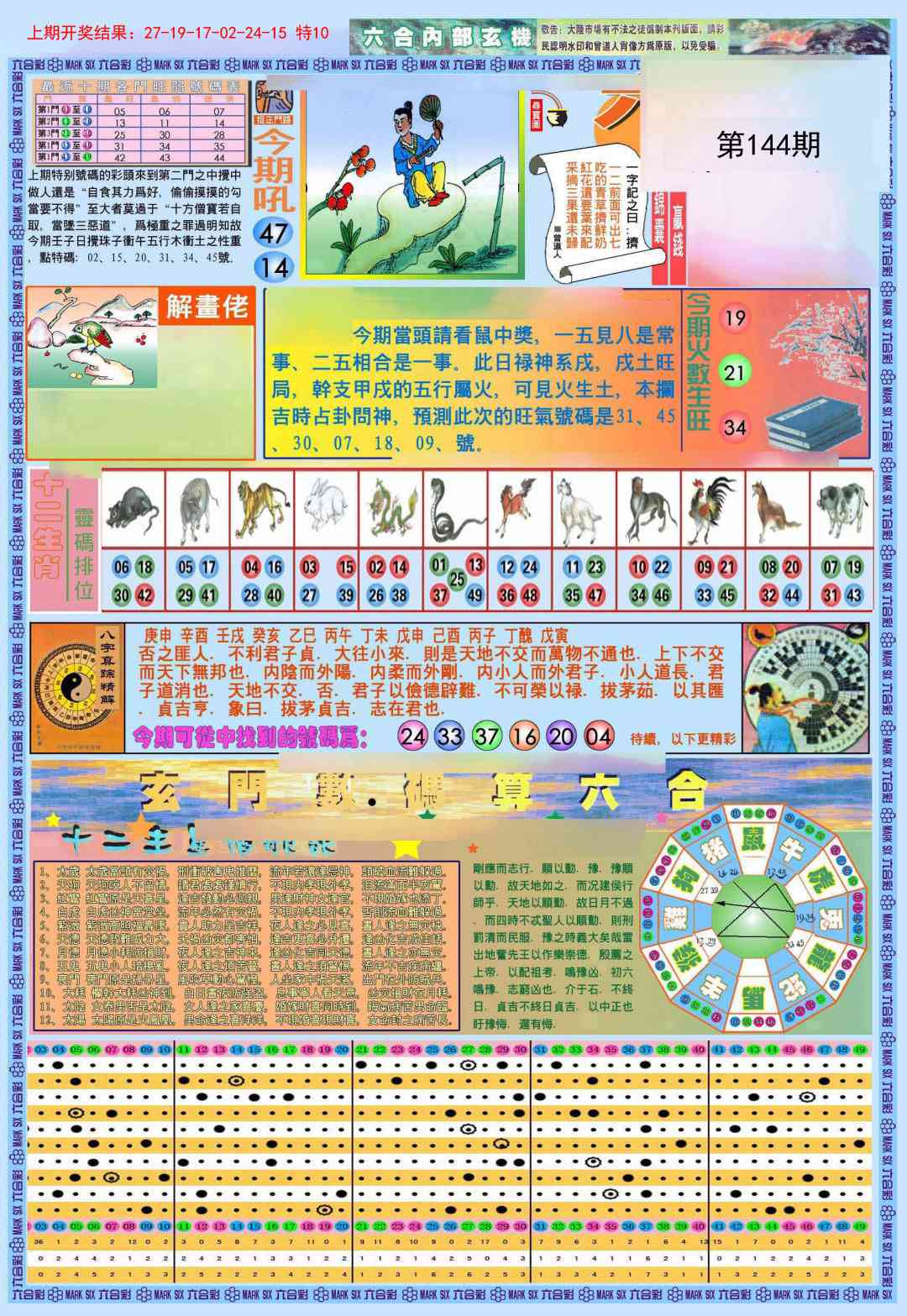 144期(新版)内部玄机A[图]