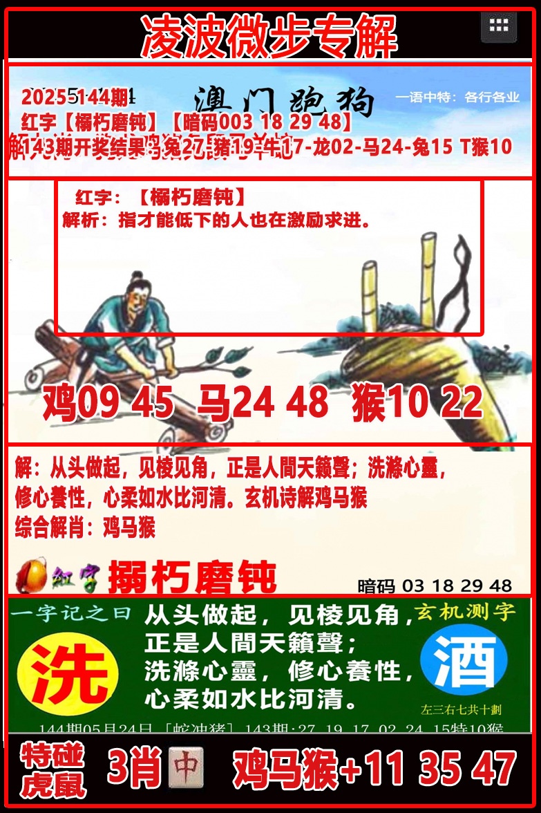 144期凌波微步[图]