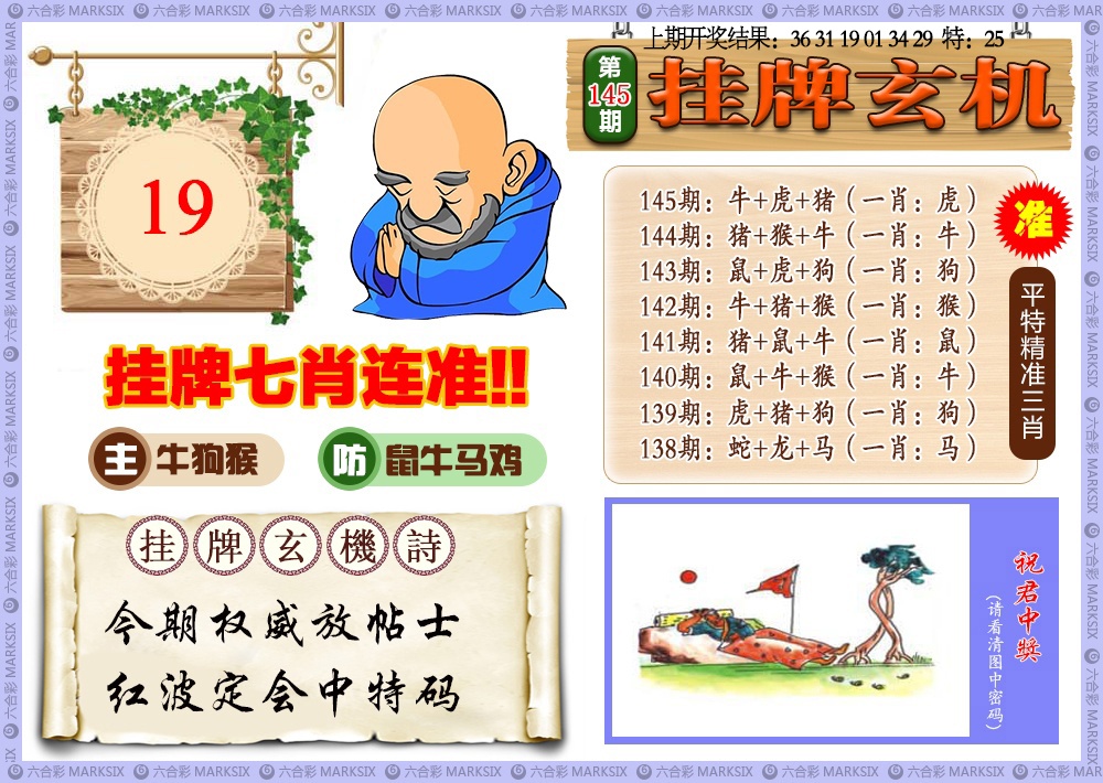 145期挂牌玄机[图]