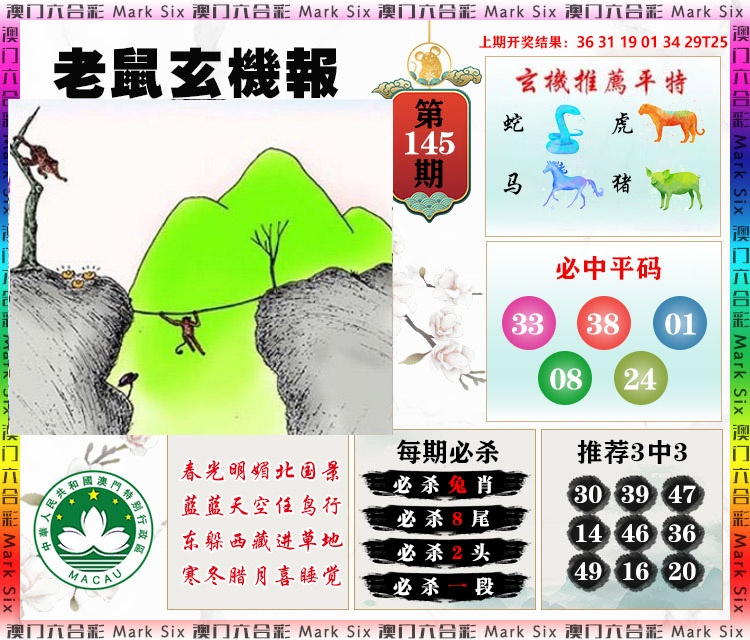 145期老鼠玄机报[图]