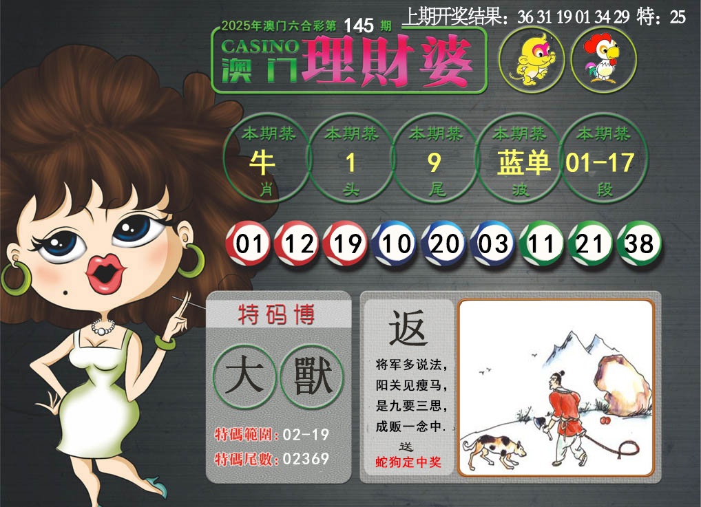 145期澳门理财婆[图]