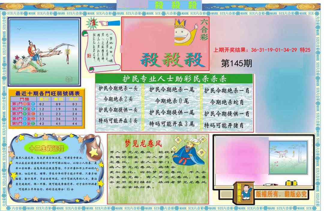 145期九龍杀杀杀A(推荐)[图]