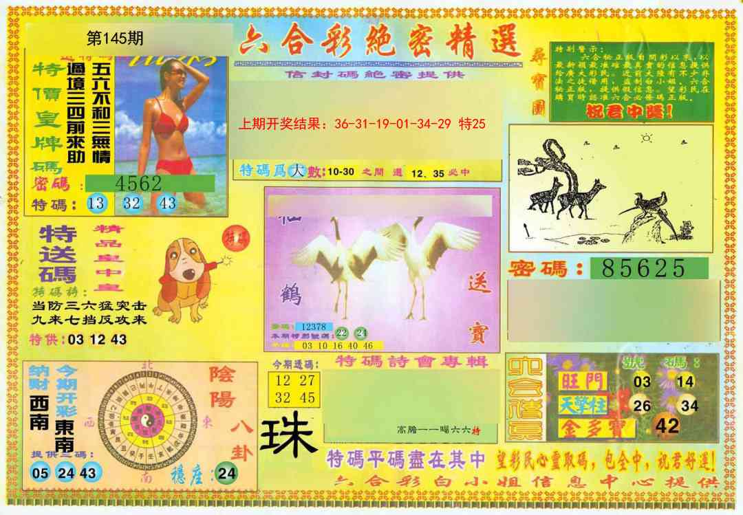 145期绝密精选A[图]