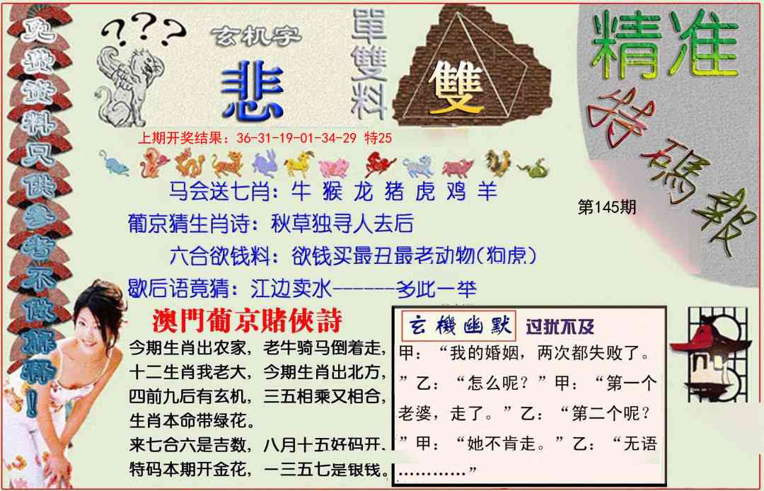 145期精准<特碼報>[图]