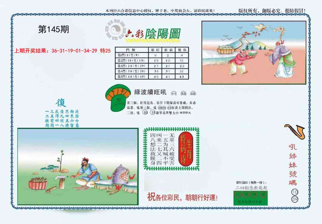 145期4-六合阴阳[图]