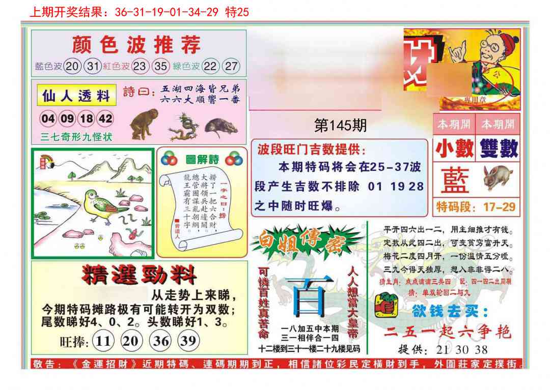 145期金运招财[图]