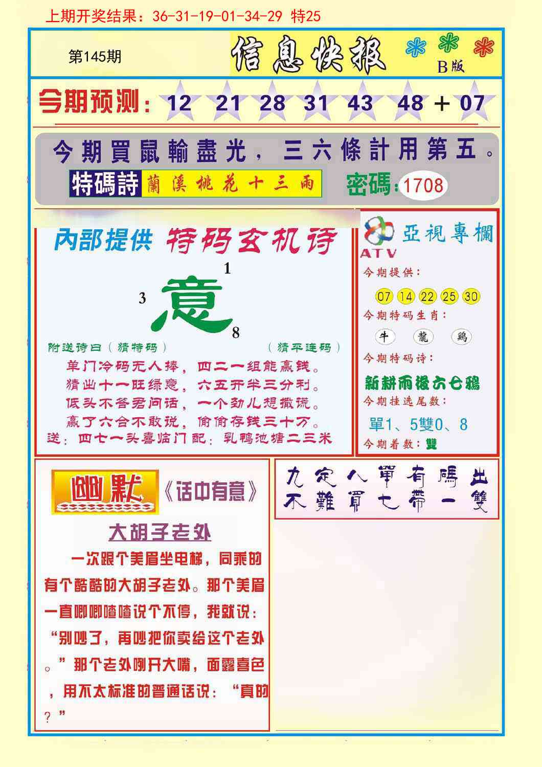 145期信息快报B[图]