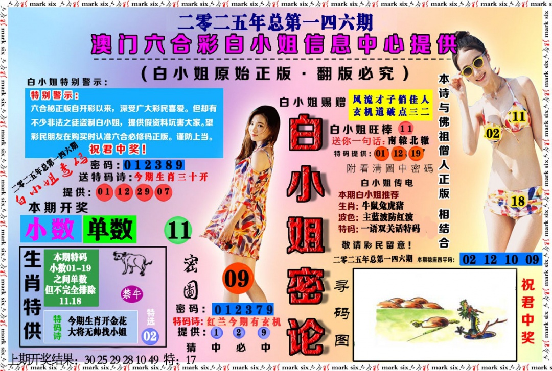 146期白小姐密论[图]