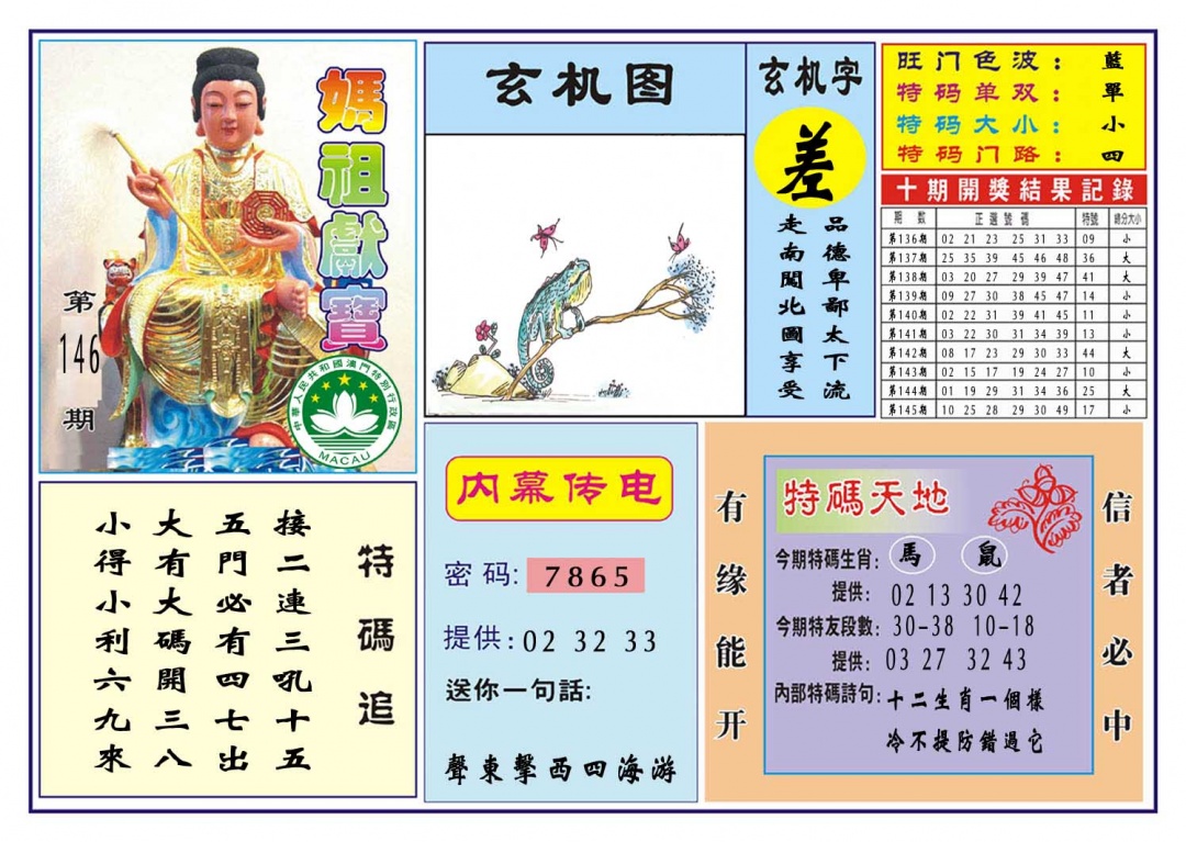 146期马祖献宝[图]