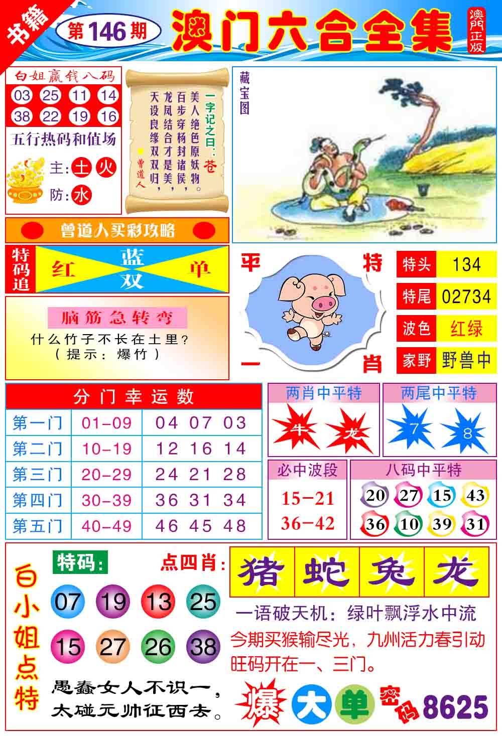 146期澳门全集六合[图]