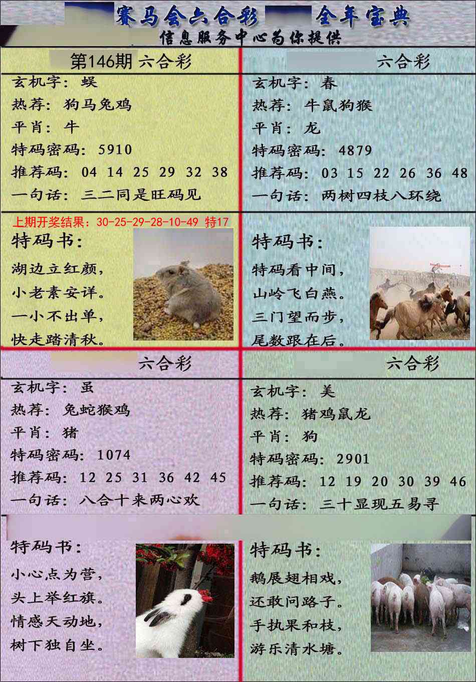 146期宝典报[图]