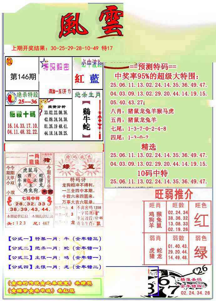 146期风云榜[图]