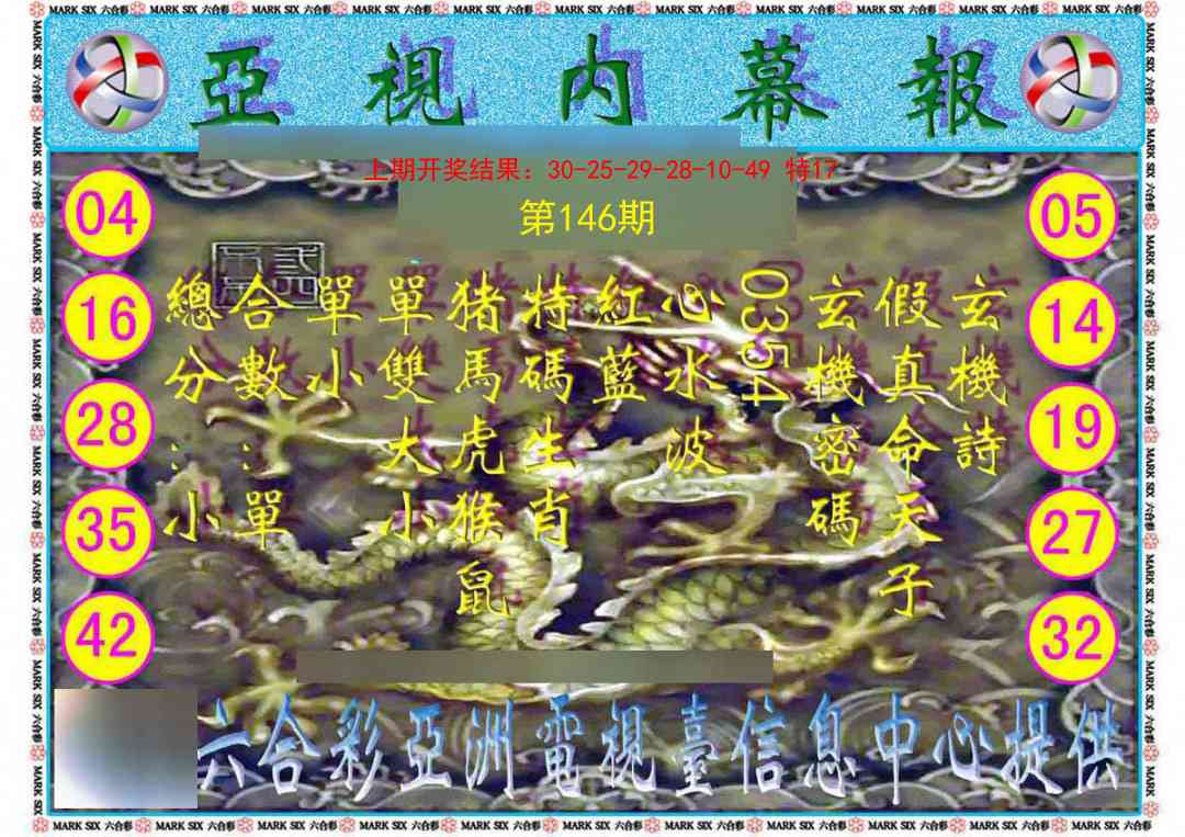 146期亚视内幕报[图]