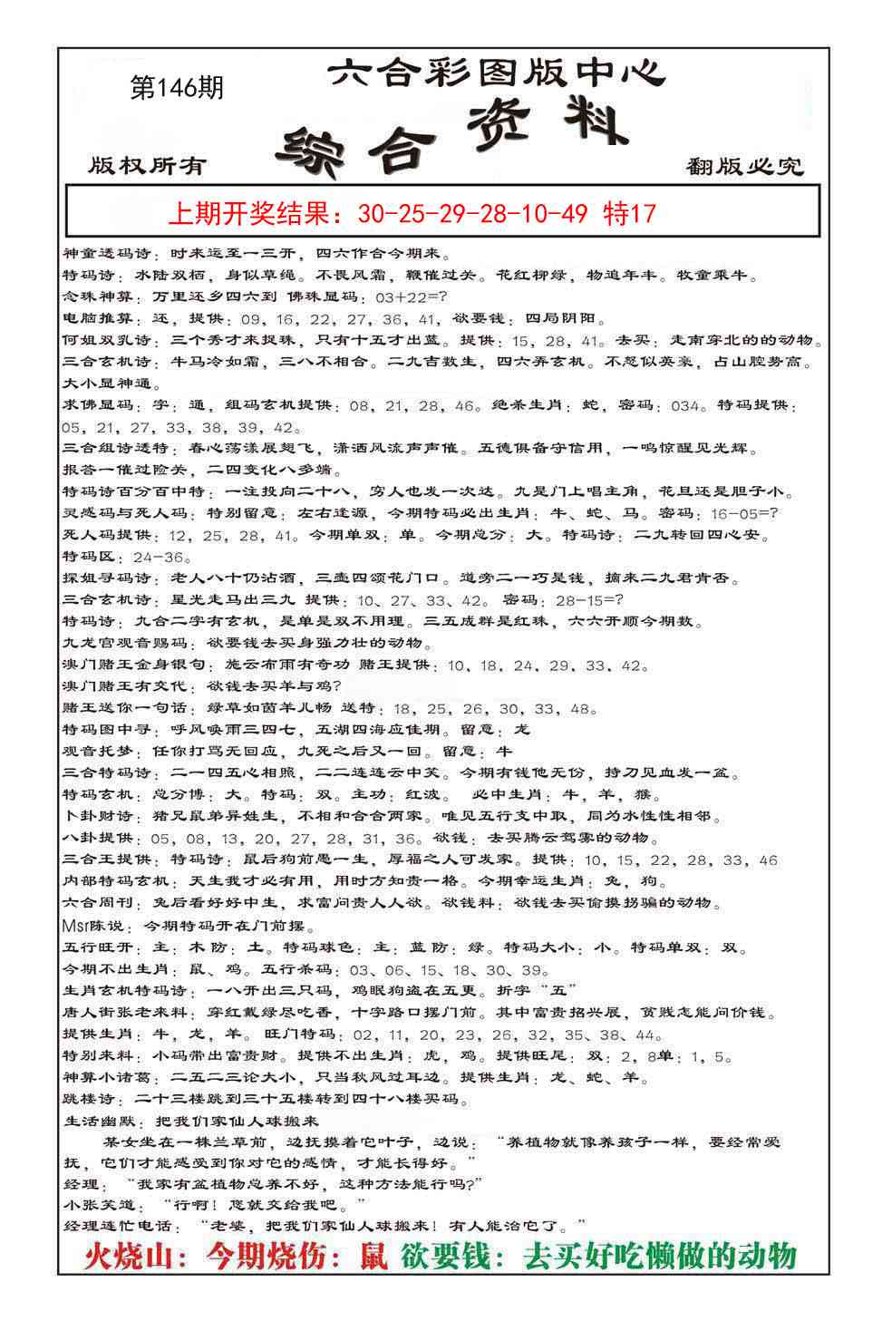 146期内部综合资料[图]