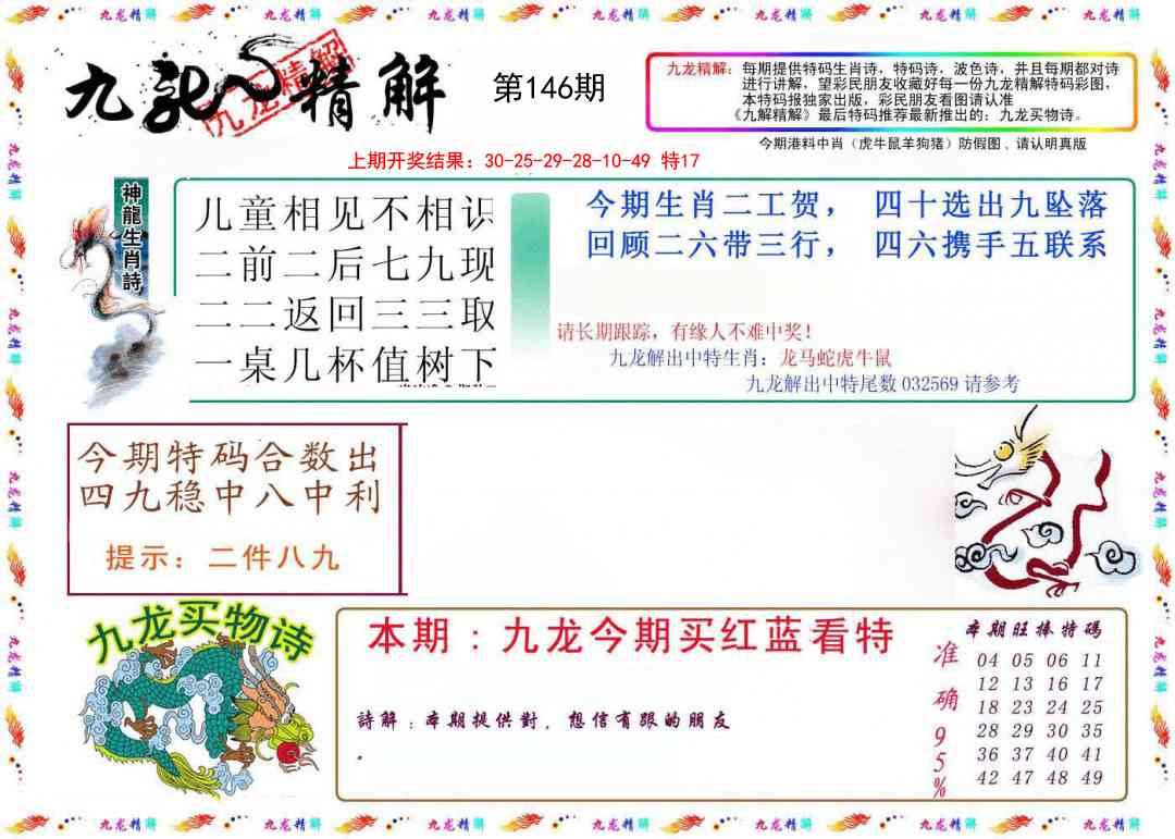 146期九龙精解[图]