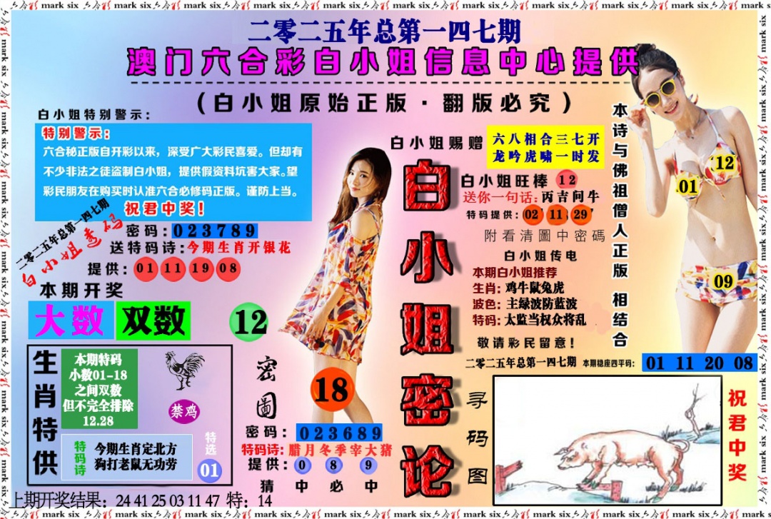 147期白小姐密论[图]