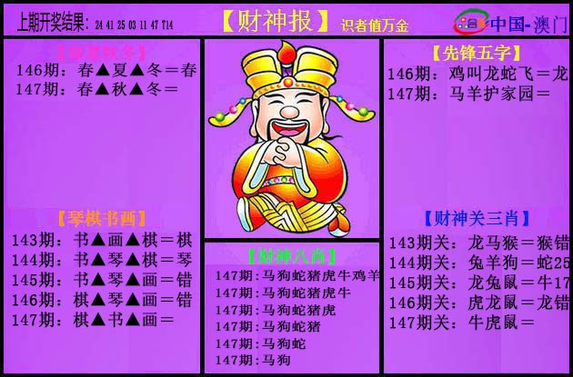 147期紫财神[图]
