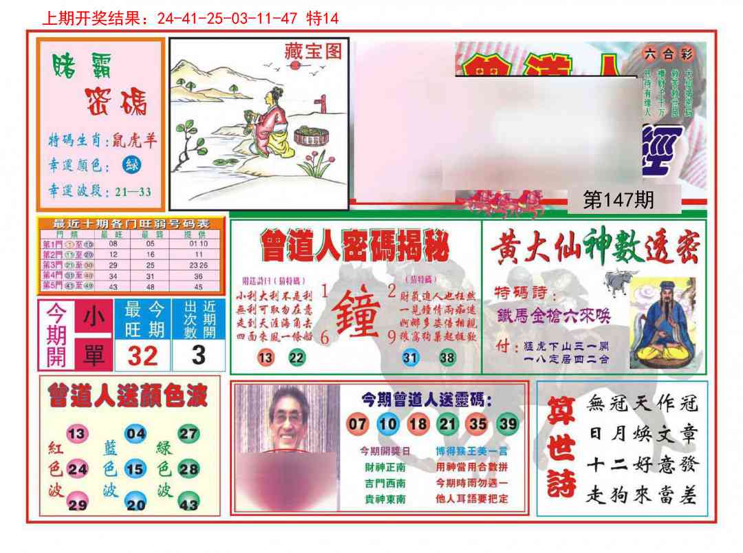 147期赢钱一经[图]