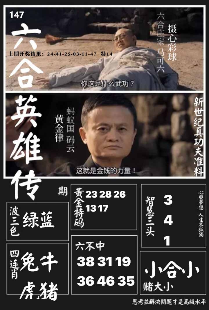 147期六合英雄传[图]