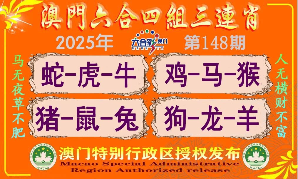 148期六合四组三连肖[图]