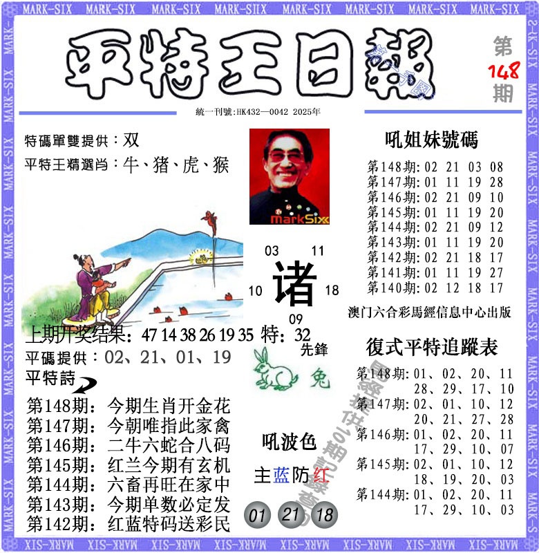 148期平特王日报[图]