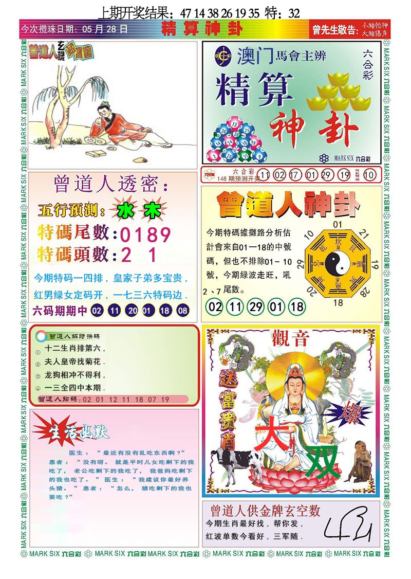 148期精算神卦[图]