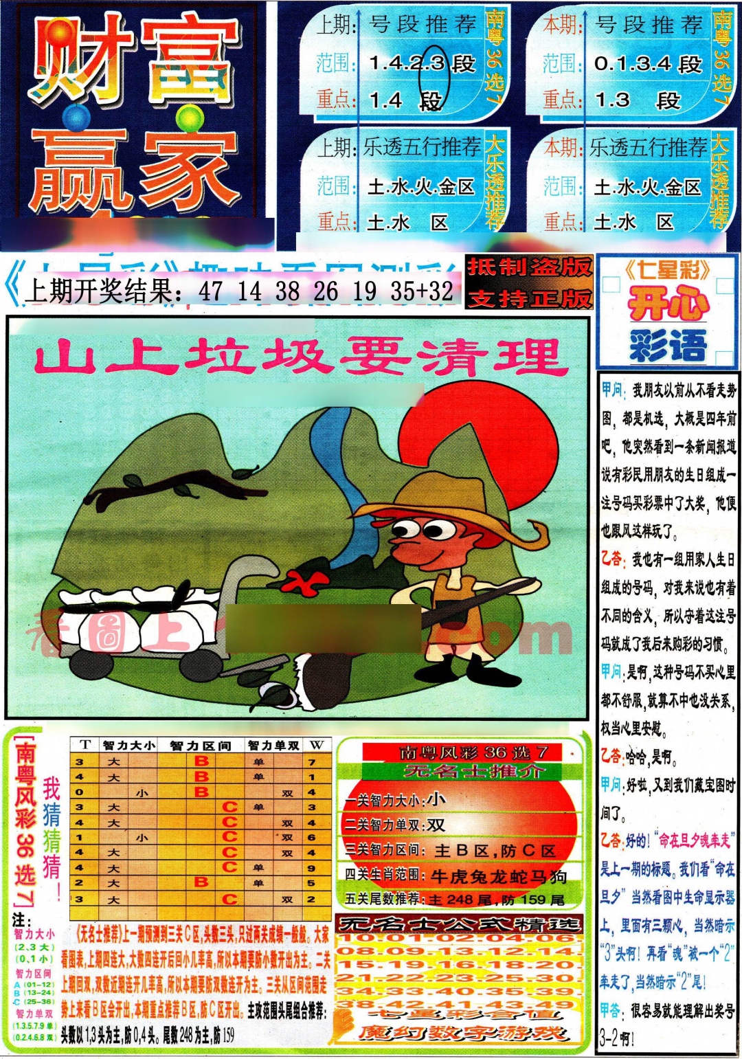 148期七星彩图(高清)[图]