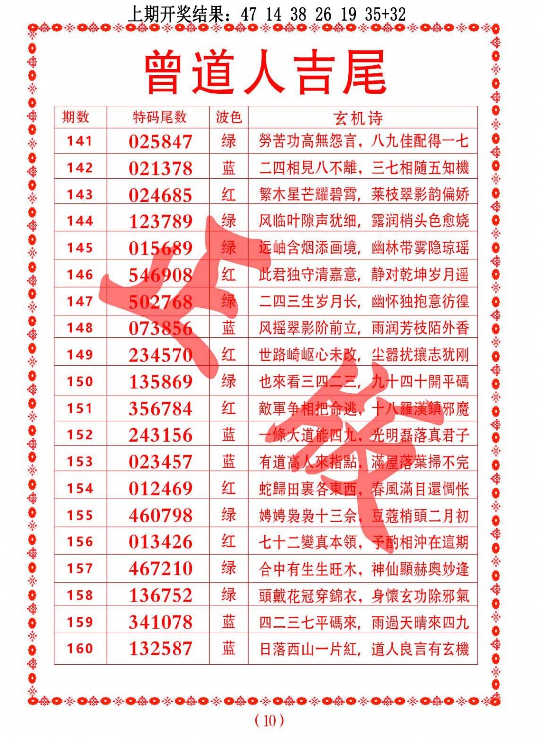 148期曾道人吉尾[图]