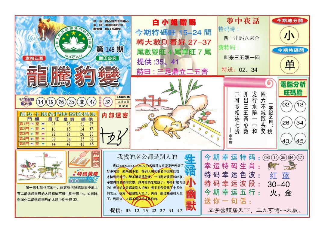 148期龙腾豹变[图]