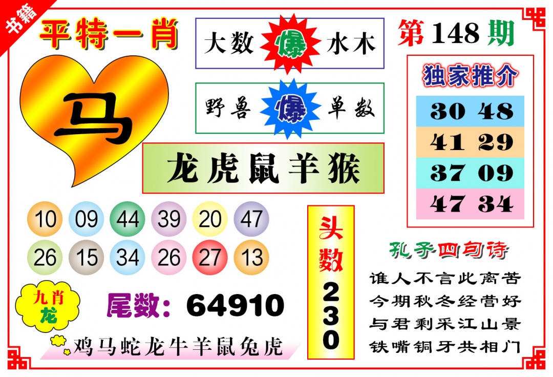 148期澳门九龙心水[图]