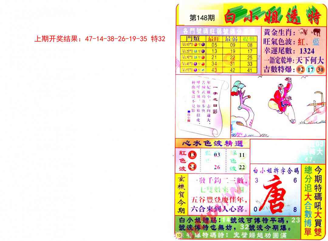 148期白小姐透特[图]