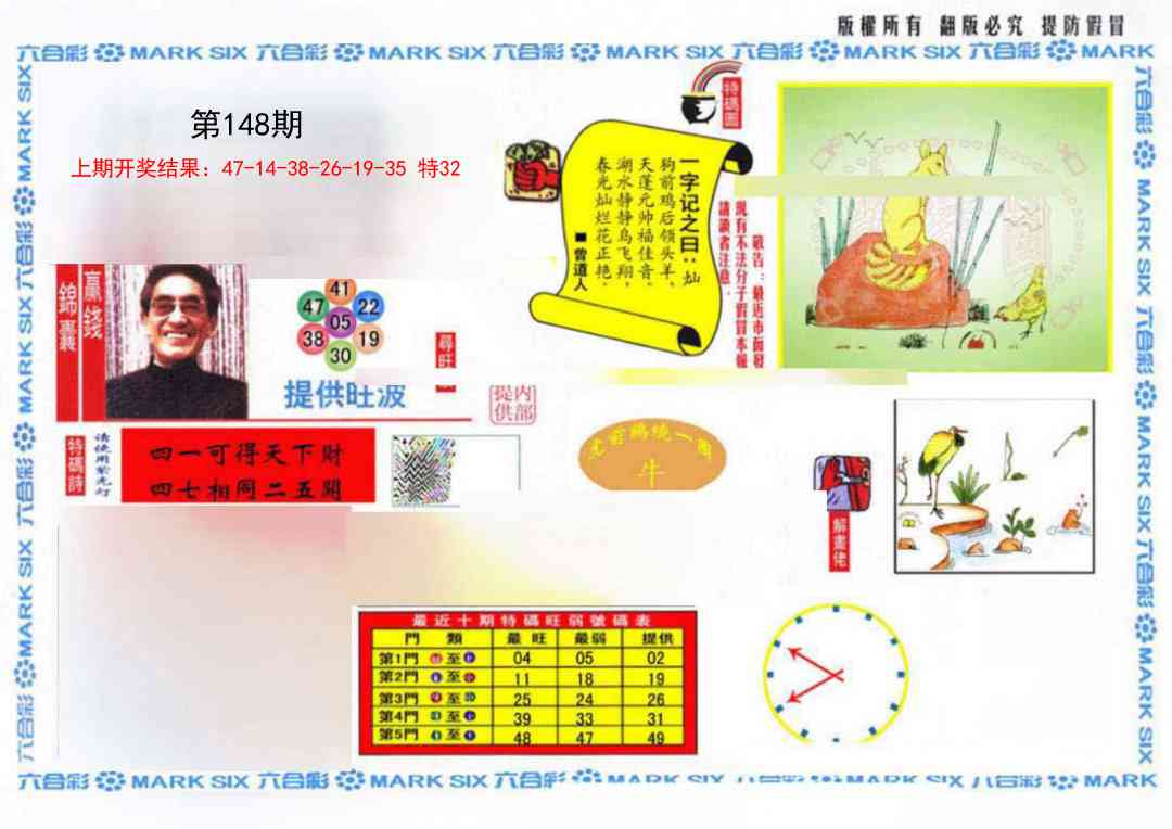 148期心水特码(信封)[图]