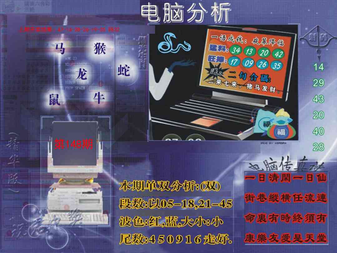 148期正版电脑分析贴士報[图]