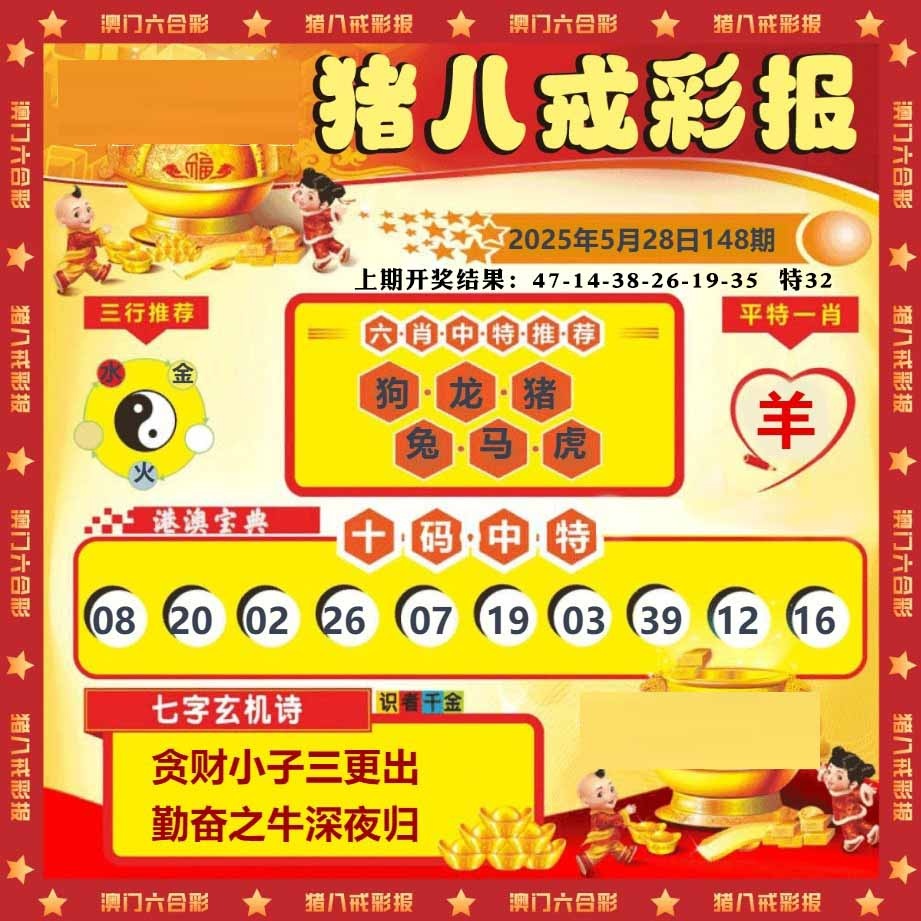 148期猪八戒彩报[图]