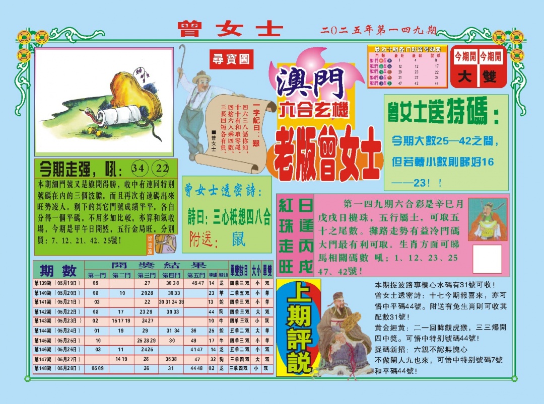 149期老版曾女士A[图]