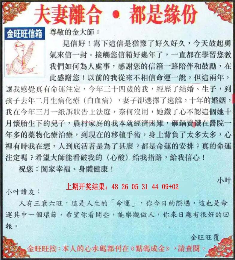 149期金旺旺信箱[图]