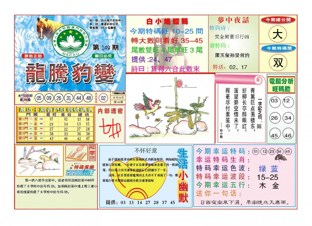 149期龙腾豹变[图]