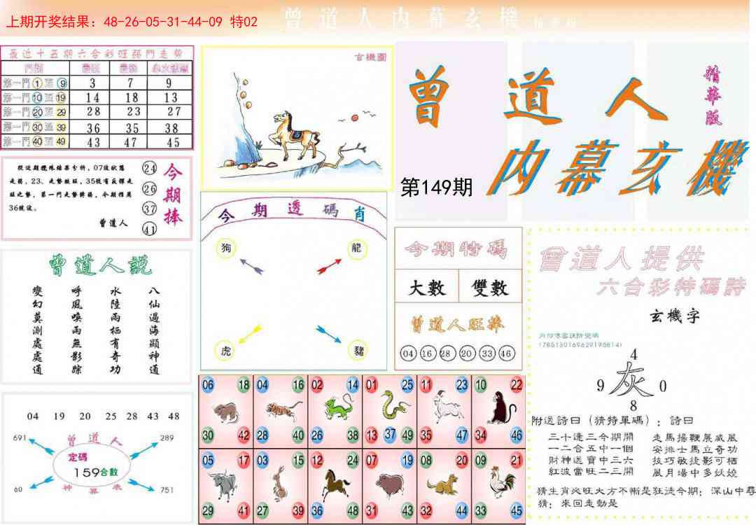 149期曾道人内幕精华版[图]