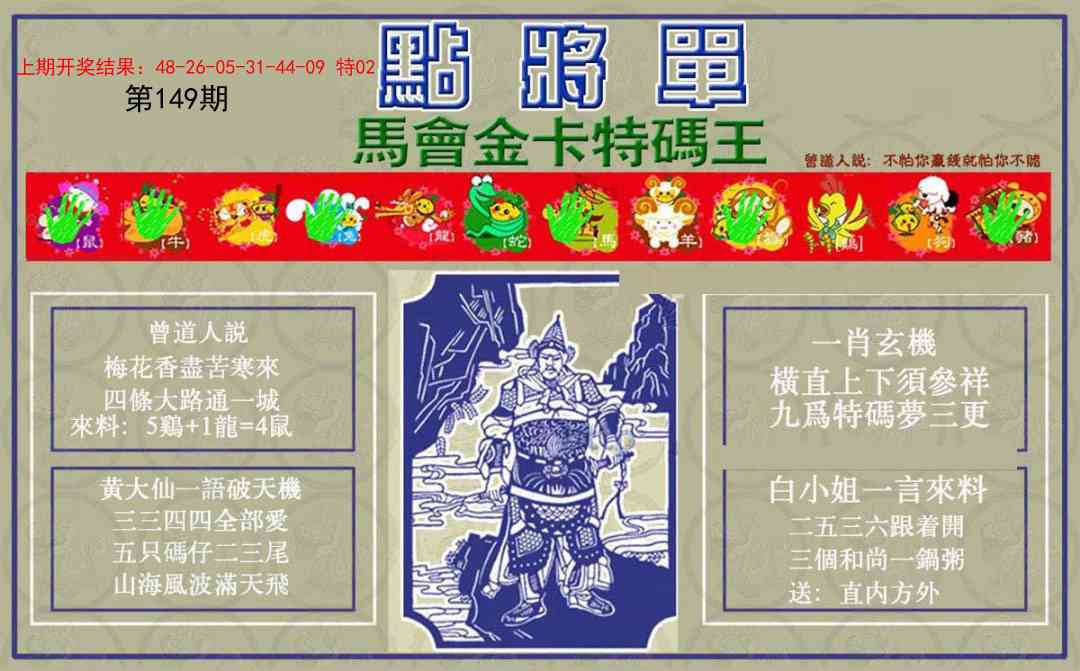 149期点将单[图]
