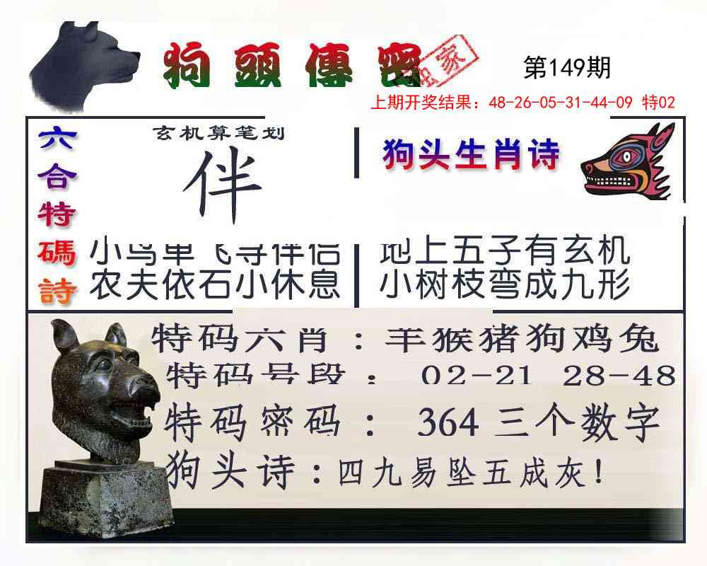 149期狗头传密[图]